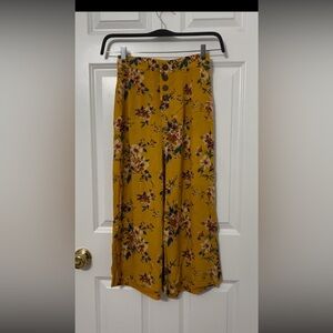 Charlotte Russe floral printed pants